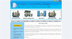 Desktop Screenshot of induionpure.com